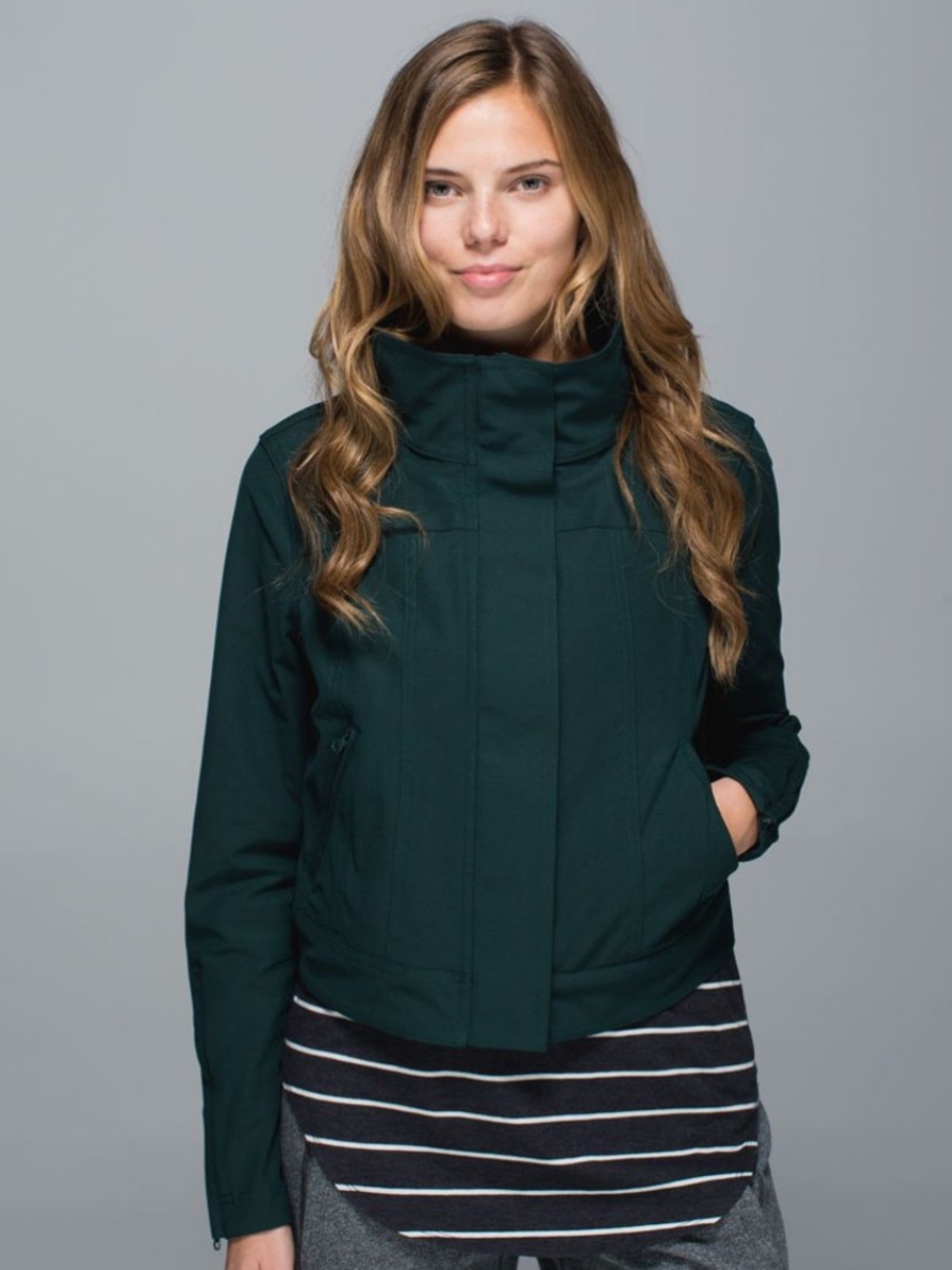 Lululemon Seize The Day Jacket - fuel green